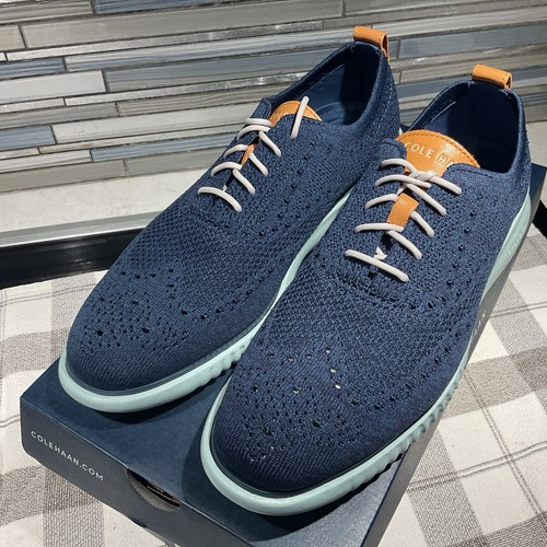 Men's Cole Haan 2.Zerogrand Stitchlite Sport Oxford Blue