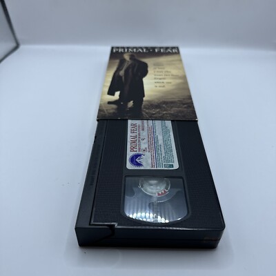 Primal Fear VHS 1996 Edward Norton Richard Gere