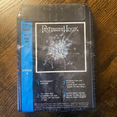 1978 Platinum Hook - 8Track New Sealed M7-899HT