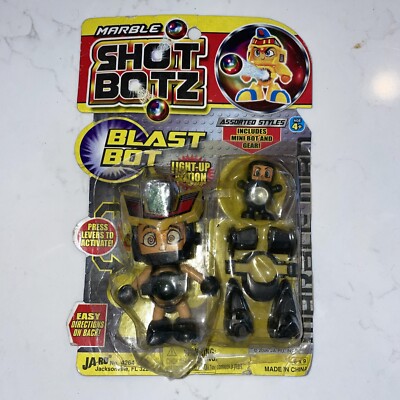 Rare Shot Botz Blast Bot marble shooter By Ja-ru 4264 2006