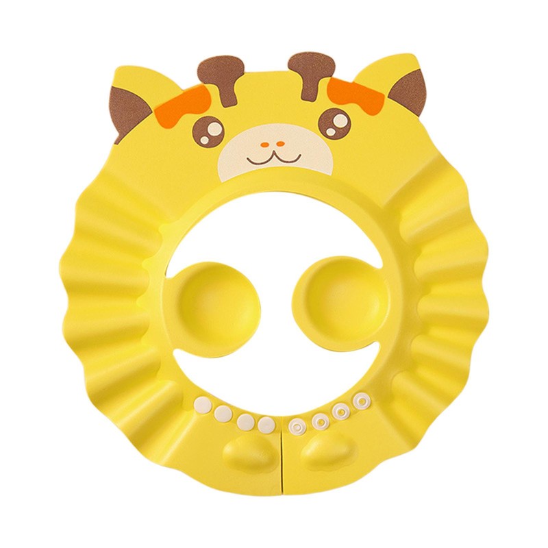 Baby Adjustable Shower Cap Hair Wash Hat Baby Children Kids Shampoo Shield Bath