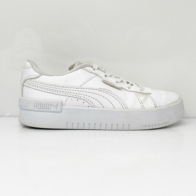

Кроссовки Puma Boys Jada 381991-02 Белая Повседневная Обувь Размер 11.5C, Белый, Jada