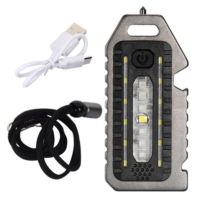 Pocket Torch Multiple Lighting Modes Multipurpose 4-in-1 Multifunctional