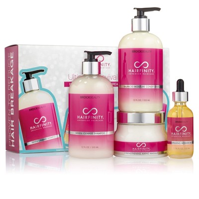 Hairfinity Ultimate Revival Kit - Biotin Shampoo & Conditioner Set - Silicone...