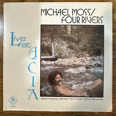 Michael Moss / Four Rivers Live At Acia LP Free Jazz Orig Fourth Stream SEALED