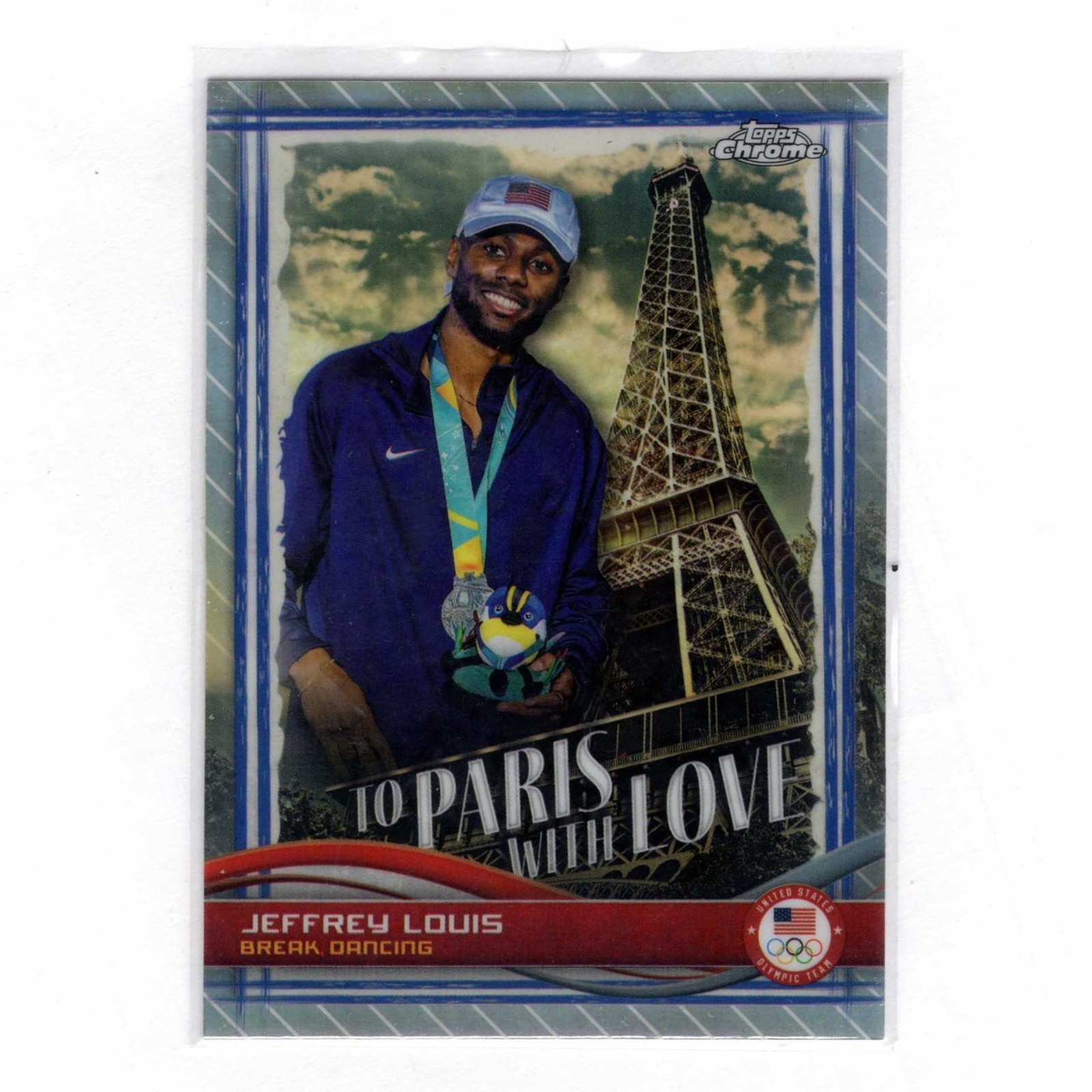 Jeffrey Louis 2024 Topps Chrome US Olympic & Paralympic #PL-6