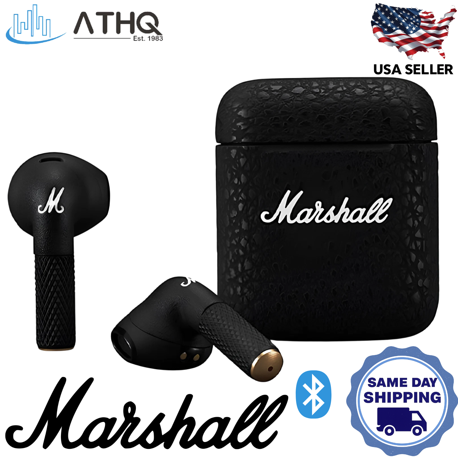 Marshall MINORⅢ Marshall Minor III Bluetooth Earbuds True Wireless In-Ear