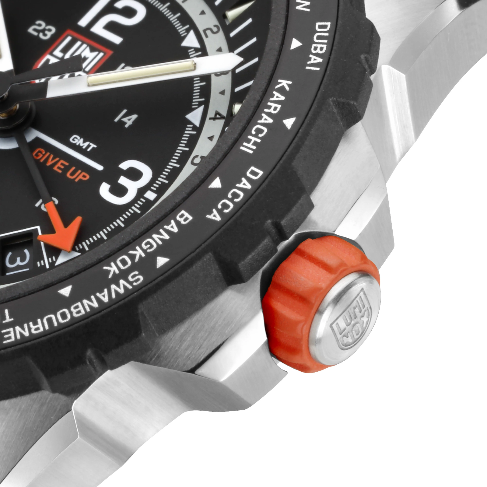 Luminox Men's 45mm Bear Grylls Survival Air Multi Time Zone GMT Watch XB.3761
