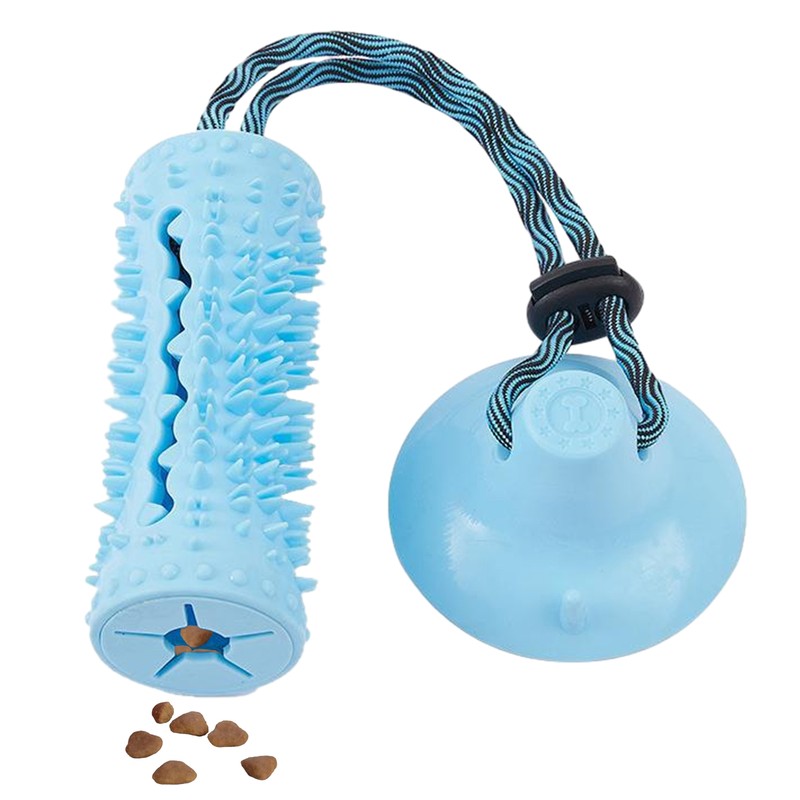 Floor Suction Cup Dog Interactive Toy With Ball Multifunction Pet Molar Bite Toy