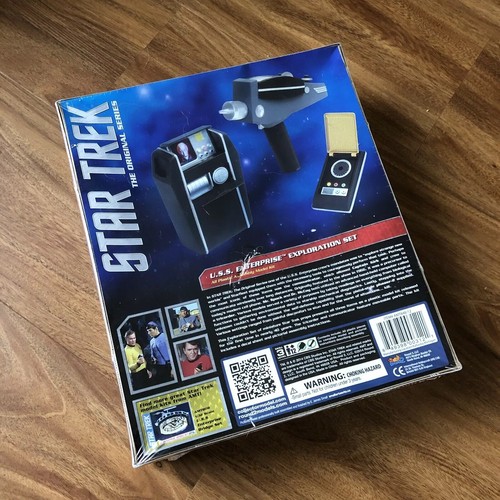 2014 AMT Star Trek EXPLORATION SET model props: Phaser ??Sealed ?? *READ*