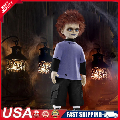 Spirit Halloween Boxed Glen Seed of Chucky Halloween Doll Decoration Home Decor