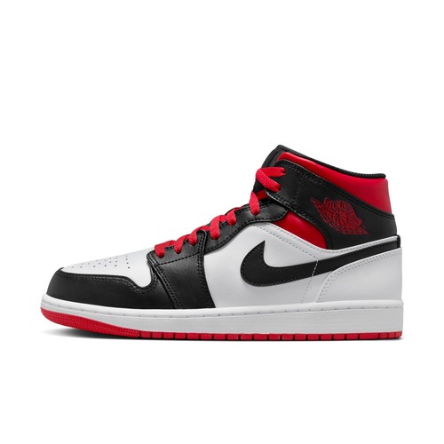 [DQ8426-106] Мужские кроссовки Air Jordan RETRO 1 MID GYM RED BLACK TOE