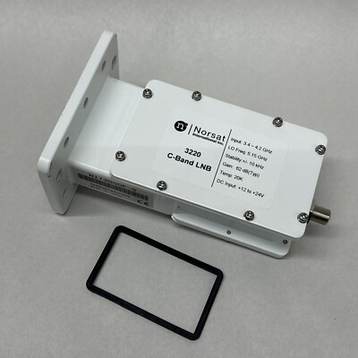 Norsat 3220 C-Band PLL LNB 3.4 - 4.2 GHz ±10 kHz Stability F - N I I 3000F-G CBn