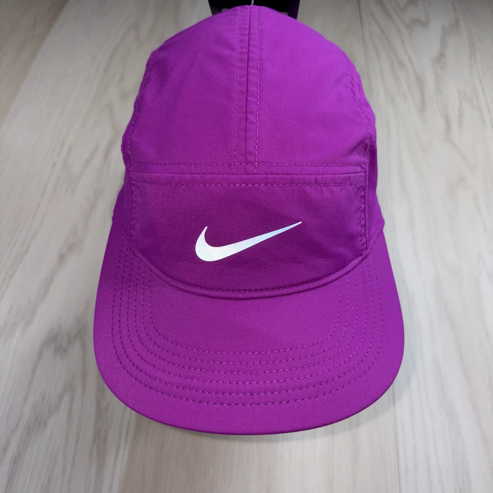 Nike AW84 Dri Fit Womens Purple Adjustable Lightweight 5