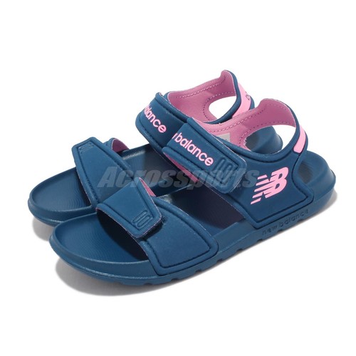 New Balance NB Blue Pink Strap Kids Preschool Summer Sandal YOSPSDNP M