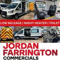 2021 71 reg FORD TRANSIT L3 H2 FWD UTILITY SPEC WELFARE VAN TOILET VAN 27K ONLY