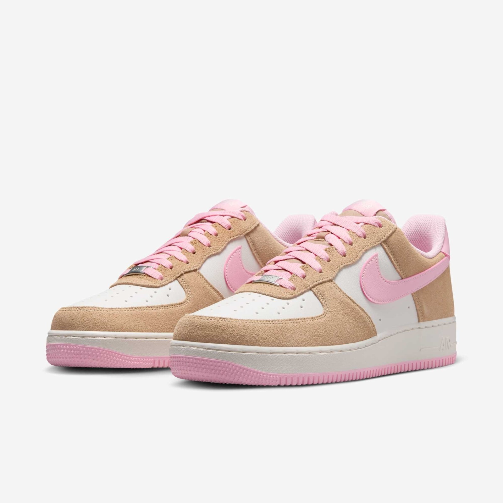 nike air force 1 low light soft pink pure platinum