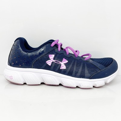 

Кроссовки Under Armour Boys Micro G Assert 6 1266320-410 Синие Кроссовки для бега Размер 6Y, Синий, Micro G Assert 6