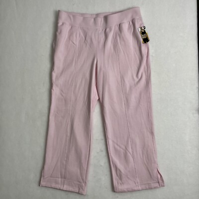 Avia Women s Athleisure Plush Pink Fleece Pants Sz 2XL (20) NWT