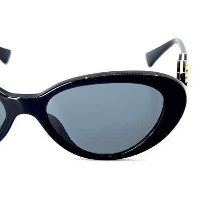 Pre-owned Versace Sunglasses Mod.4433-u Gb1/87 Authentic In Gray