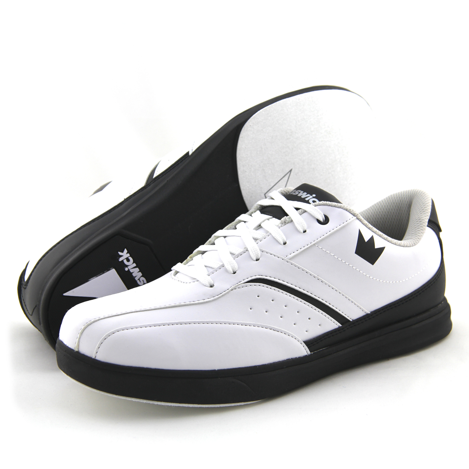 Herren Bowlingschuhe Brunswick Vapor white black