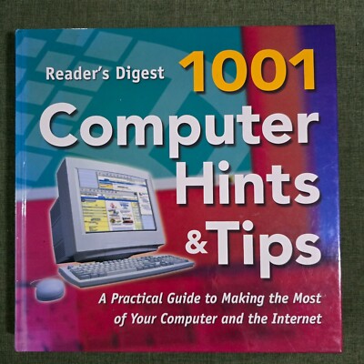 1001 Computer Hints & Tips by Readers Digest - Hardcover