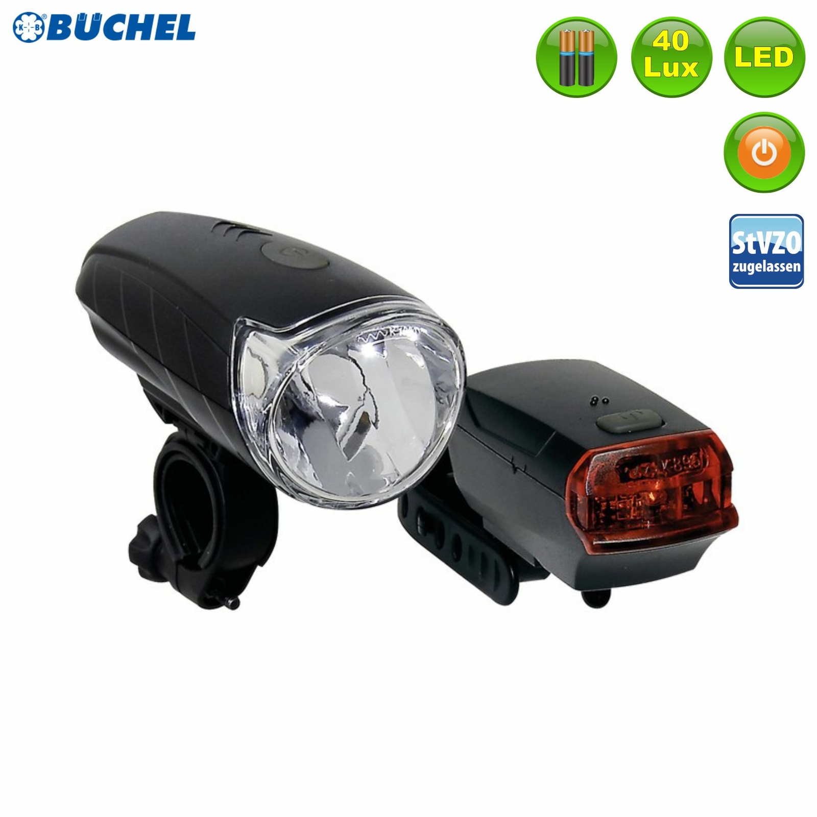fahrrad led beleuchtung mit stvzo ebay