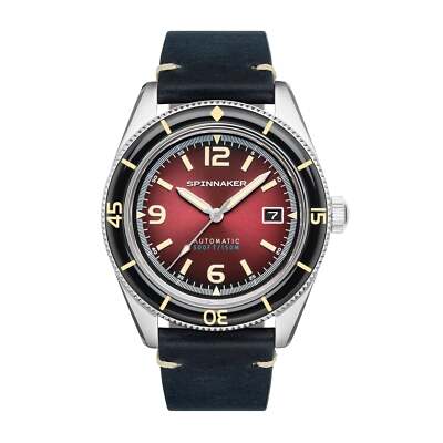 Pre-owned Spinnaker Fleuss Stainless Steel 43mm Japanese Automatic Wristwatch