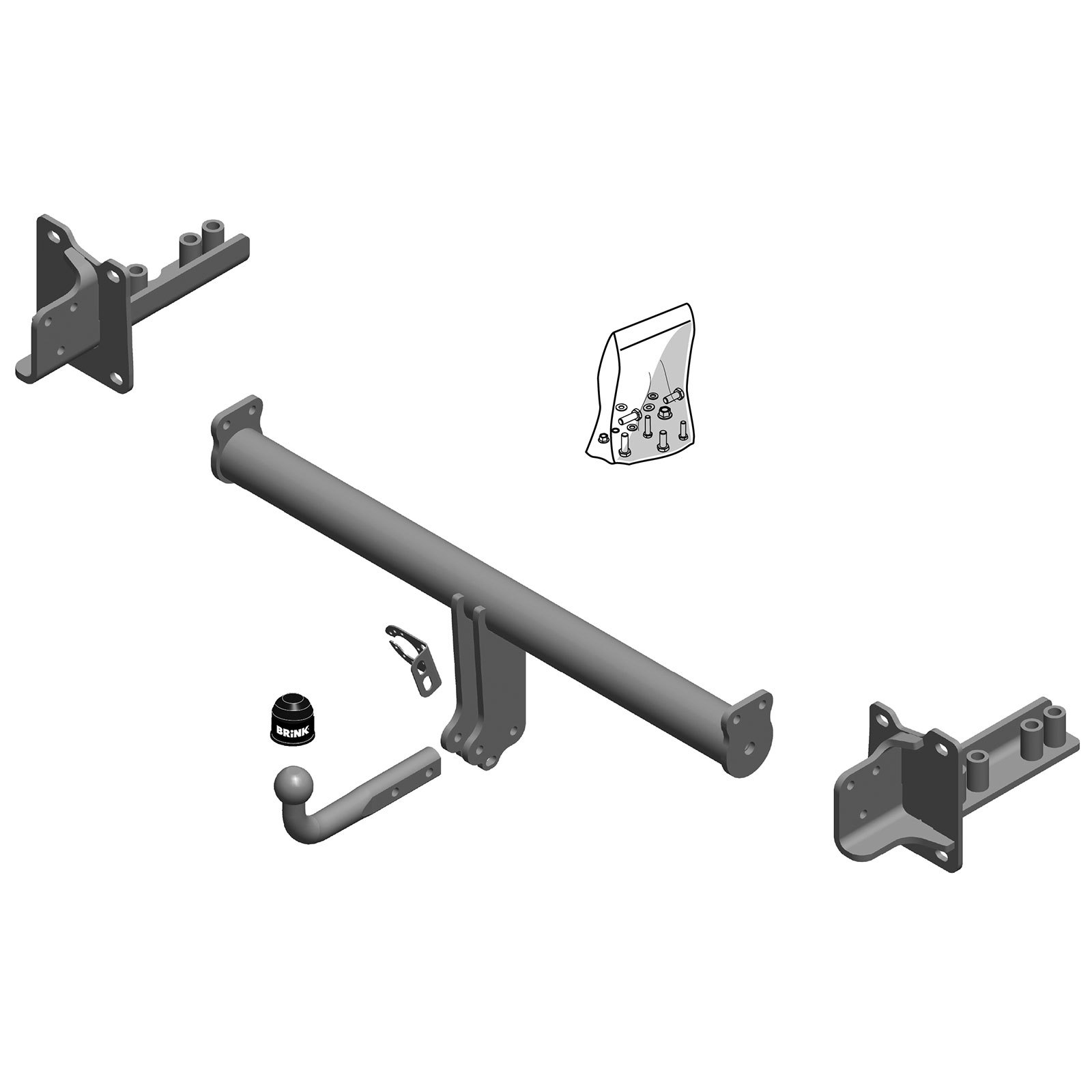 Brink Towbar for Jaguar FPace 2015 Onwards Swan Neck Tow Bar eBay