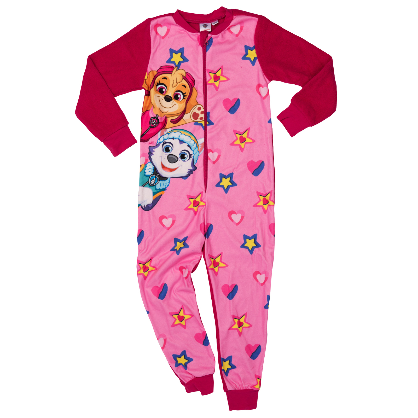 Paw Patrol Overall Für Mädchen – Skye Jumpsuit Pyjama, Bunt, Aus Polyester-Fleece