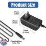 AC/DC 16.8V Massage Gun Charger Compatible with LifePro Sonic, Sonic Mini,Fusion X, Sonic Pro, Youdgee H1 Mini, Mebak 3, Cryotex, jetbu,16.8V 1A Charger Massage Gun Power Supply Cord Cable 1.5m/5F