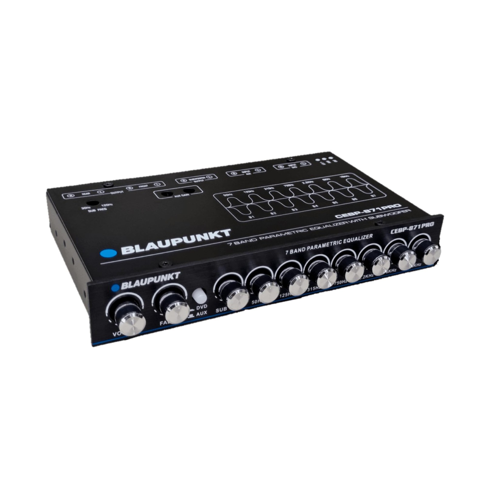 BLAUPUNKT CEBP-871PRO 7 Band Compact Equalizer Maximum Output Voltage 7V RMS