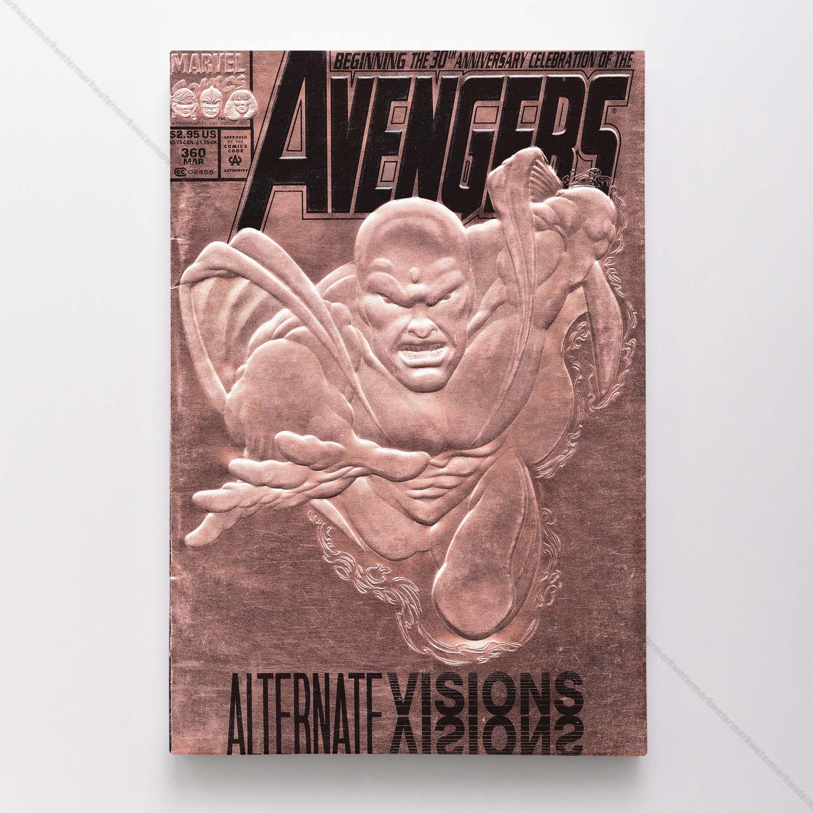 Avengers #360 Poster Canvas Mightiest Heroes Marvel Comic Book Art Print