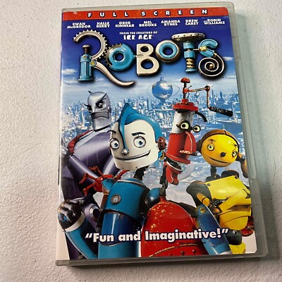 Robots, Full Screen DVD, MULTIPLES SHIP/FREE!