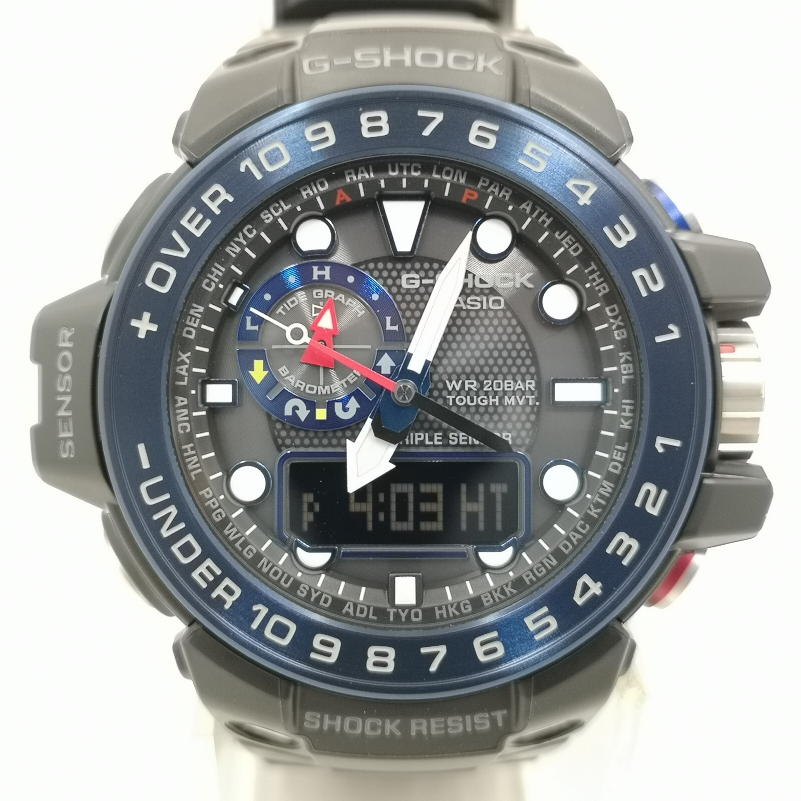 CASIO G-SHOCK GULFMASTER GWN-1000B-1BJF Blue Black Solar CASIO G-SHOCK GULFMASTER GWN-1000B-1BJF Blue Black Solar