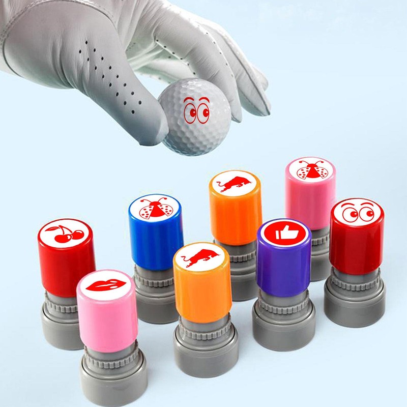 Stamper Red Golf Stamp Marker Personalize Your Golf Balls