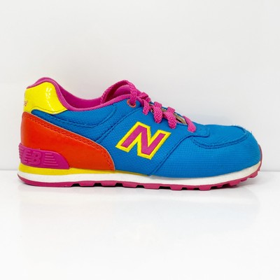 New Balance Girls 5742 KL5742PI Синяя повседневная обувь Кроссовки Размер 10 M