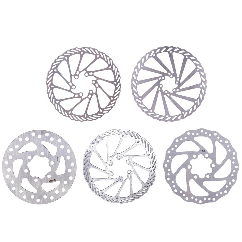 Bicycle Disc Brake Rotor 160mm For MTB Mountain Bike 6 Bolts Front Rear Caliper