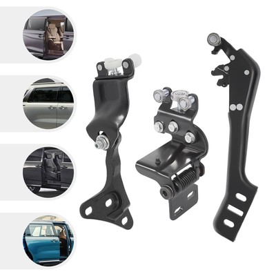 Right Side Cargo Sliding Door Roller Hinge Upper Middle Lower Set Car Door Pull