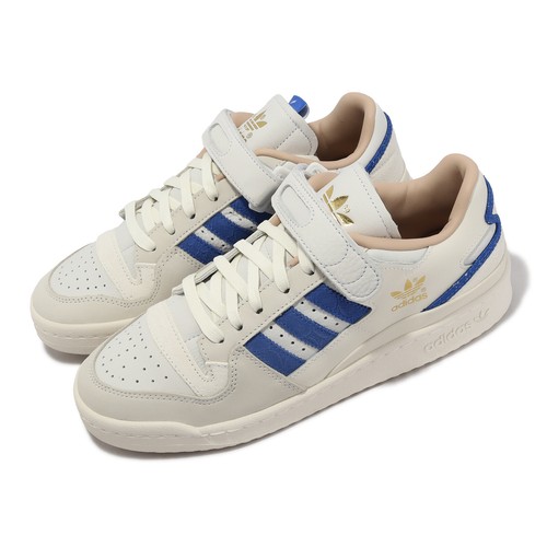 

Adidas Originals Forum 84 Low Halo Ivory Royal Blue Мужские унисекс повседневные кроссовки H03721, Белый, Forum 84 Low