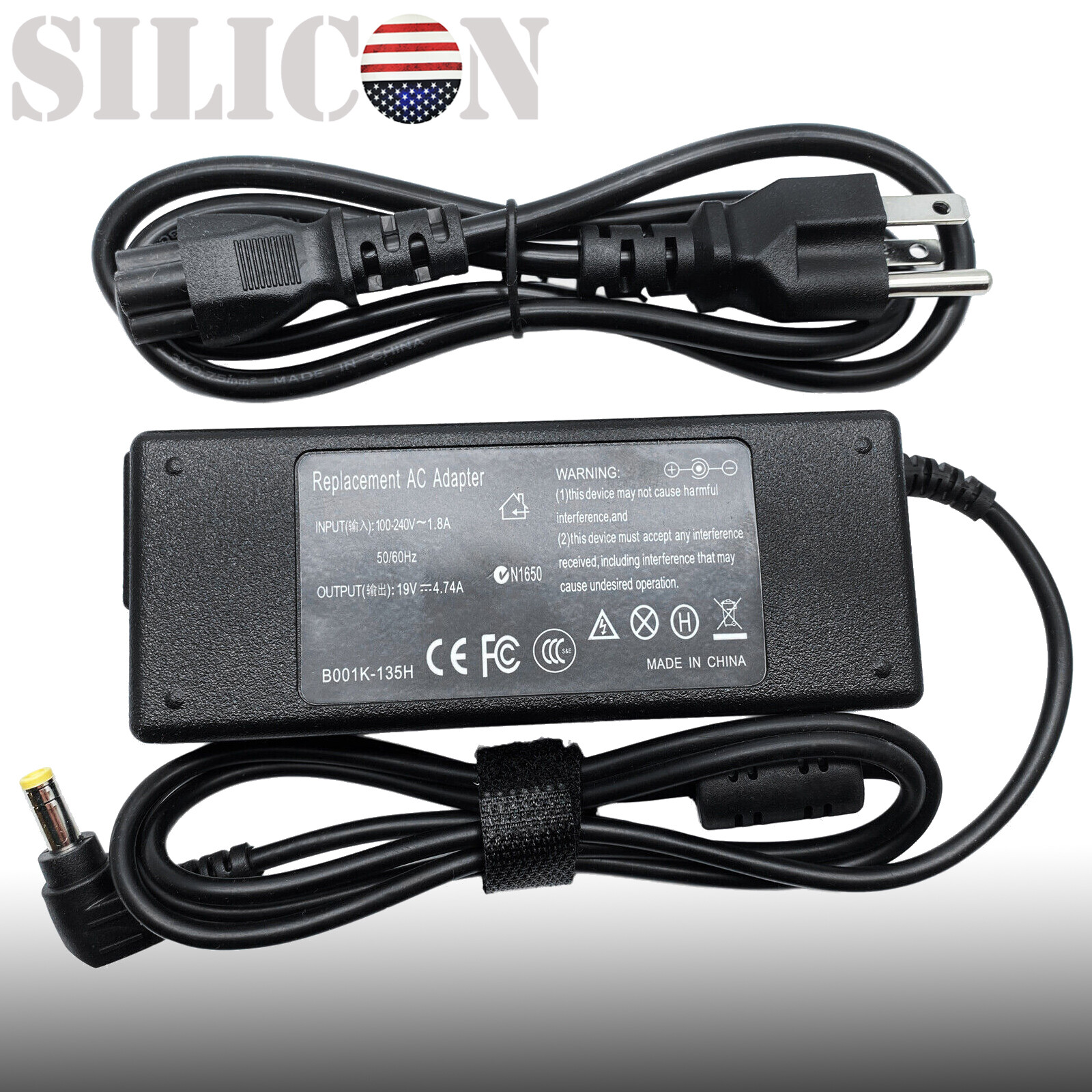 Charger For Toshiba Asus Acer Hp Laptop