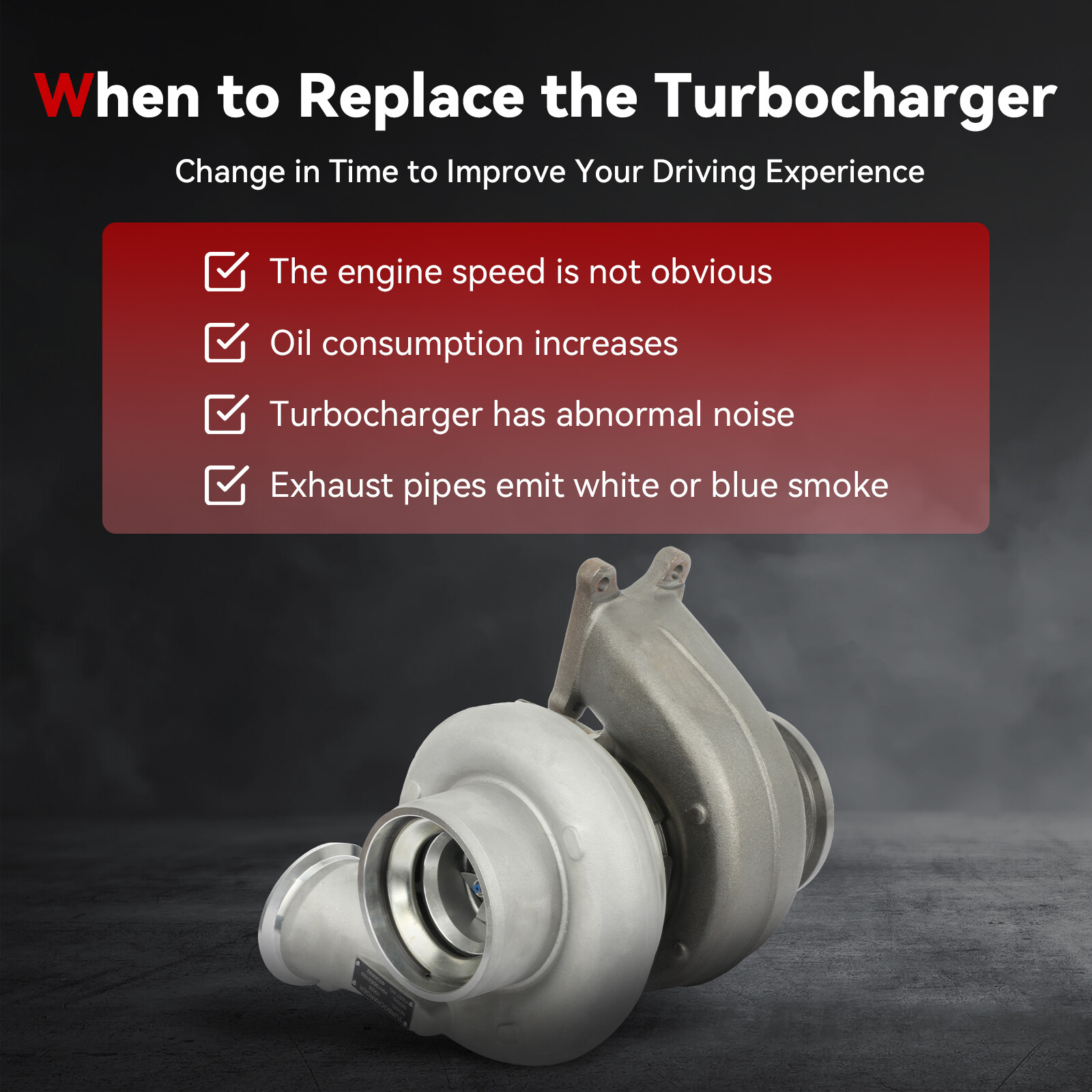 バイイー HX55 New Turbocharger Turbo fits Freightliner 2004-2011