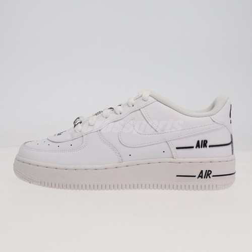 

Nike Air Force 1 LV8 3 GS LEFT FOOT DISCOLORATION Kids US4Y~7Y Casual CJ4092-100, Белый, Air Force 1 Lv8 3 Gs
