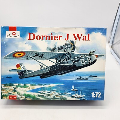 Amodel Dornier J Wal Model Kit 1/72 72233 Brand New Open Free Shipping From USA 