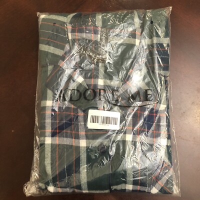 Adore Me Plaid Pajama Set Size 2x