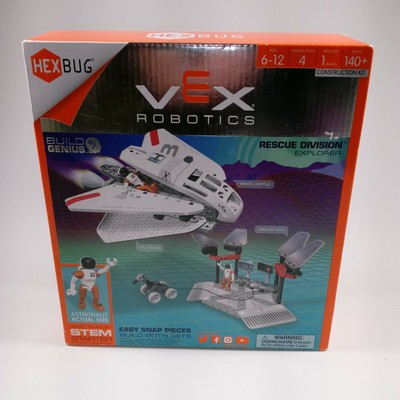 Space Explorers Rescue Division Construction Kit HEXBUG VEX Stem Based Shuttle
