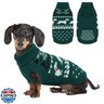 Leletail Dachshund Sweater, Turtleneck Dog Sweaters for Small Dogs, Warm Pullover Knitted Pet Coat, Cold Weather Dachshund Clothes, Fall/Winter Cozy Outfit (XS-XL)