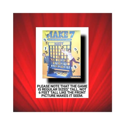 Pressman Learn Math Make 7 Board Game 2 Player Think Ahead Education Number,STEM