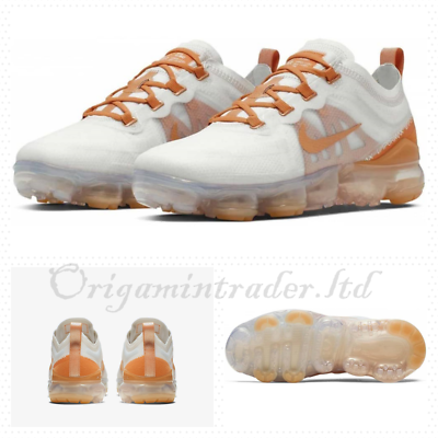 nike vapormax 2019 white orange