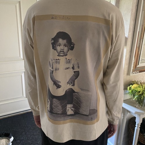 Tシャツ・カットソー Kanye West DONDA Atlanta Listening Event L/S T-shirt Cream Kanye West Donda Atlanta Merch T-Shirt – Justin Reed